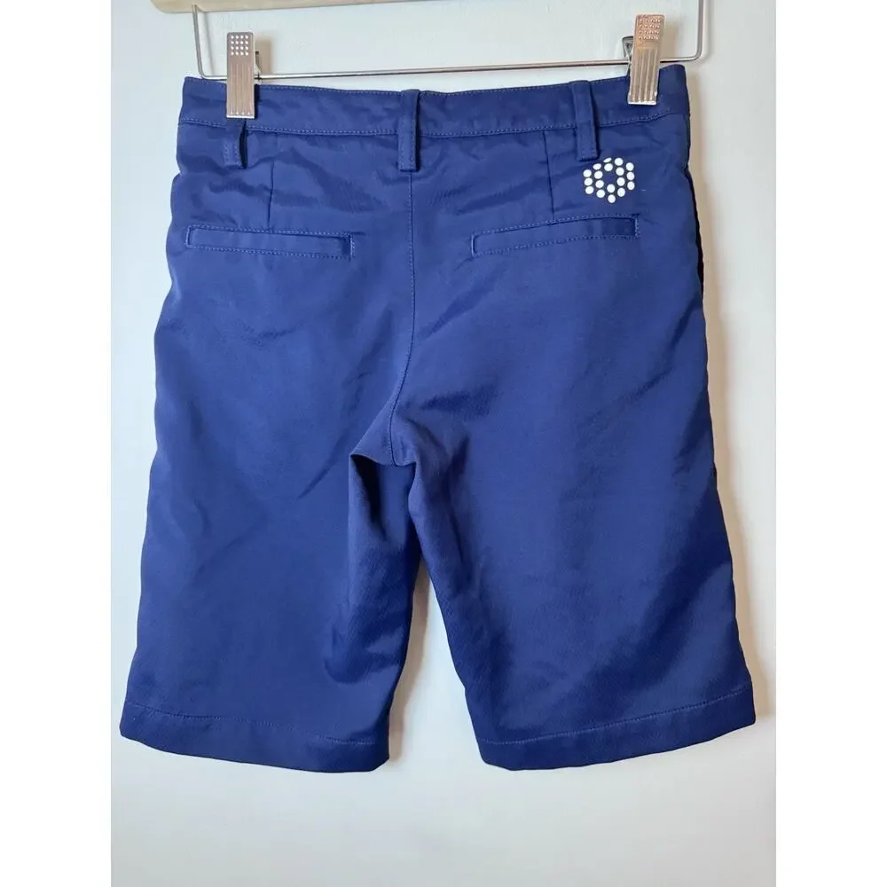 Puma Boys Golf Shorts Navy Blue Sz XS 5/6
